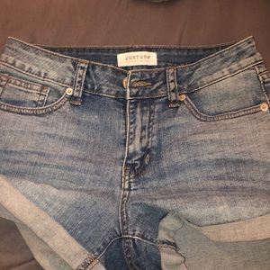 Just USA blue jean shorts